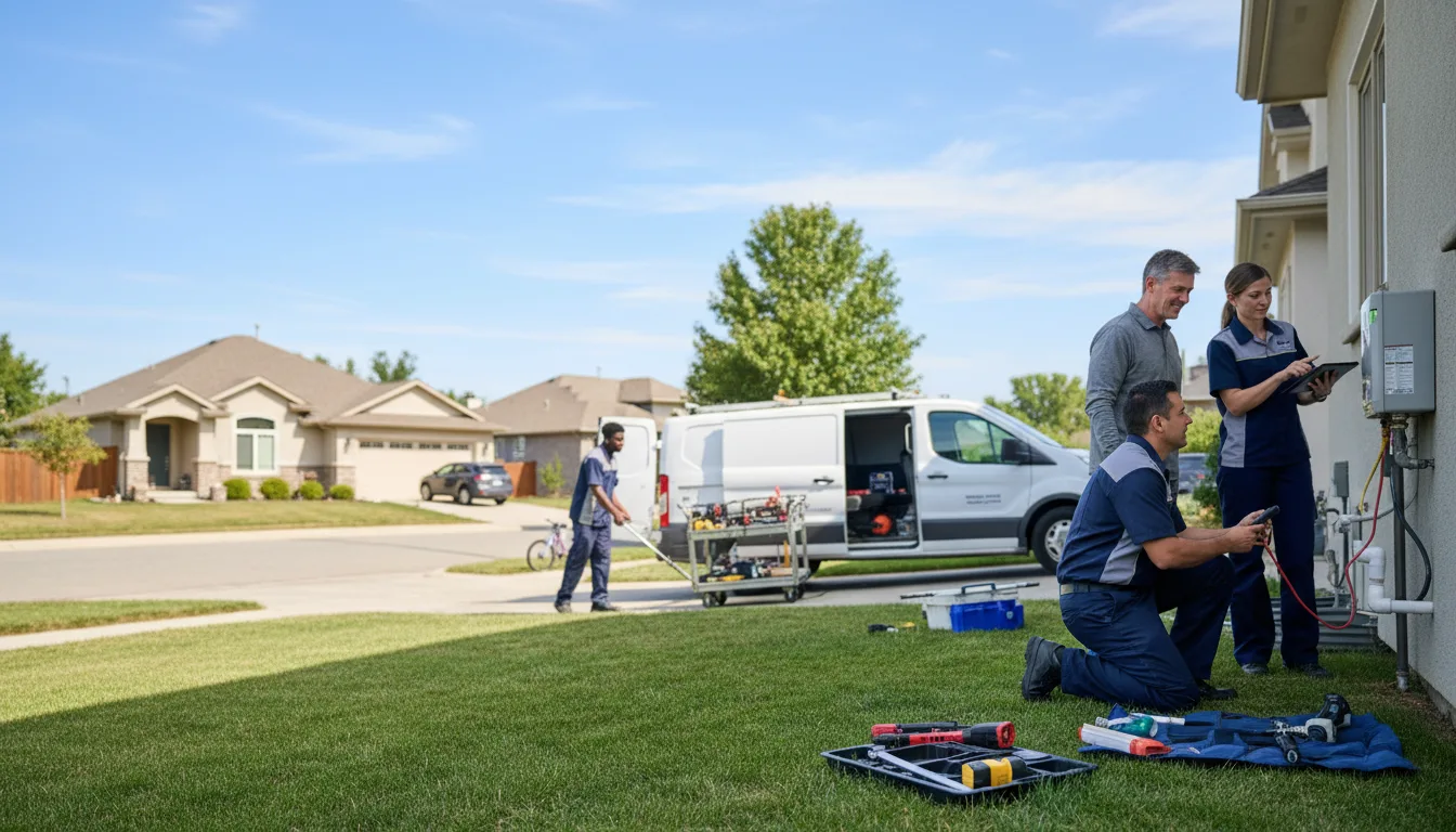 Tankless water heater service in Scotland, PA